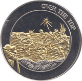 2018 OVER THE TOP MEDALLION - MEDALS & MEDALLIONS - Cambridgeshire Coins