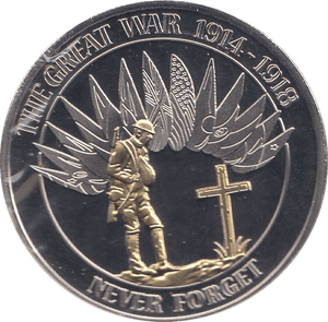 2018 OVER THE TOP MEDALLION - MEDALS & MEDALLIONS - Cambridgeshire Coins