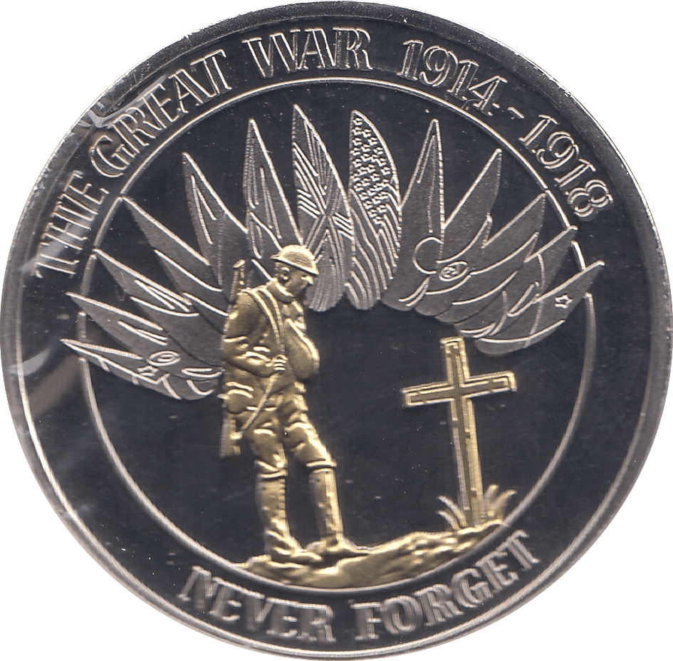 2018 OVER THE TOP MEDALLION - MEDALS & MEDALLIONS - Cambridgeshire Coins