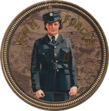 2018 PROOF CARAT GOLD PLATED COMMEMORATIVE WWII FORCES - WORLD COINS - Cambridgeshire Coins