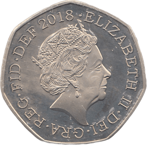 2018 PROOF LIKE CHRISTMAS 50P COIN - 50P CHRISTMAS COIN - Cambridgeshire Coins