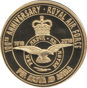 2018 RAF MEDALLION - 100 YEAR ANNIVERSARY - WORLD COINS - Cambridgeshire Coins