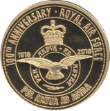 2018 RAF MEDALLION - WORLD COINS - Cambridgeshire Coins