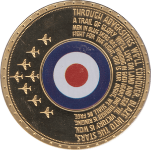 2018 RAF MEDALLION - WORLD COINS - Cambridgeshire Coins