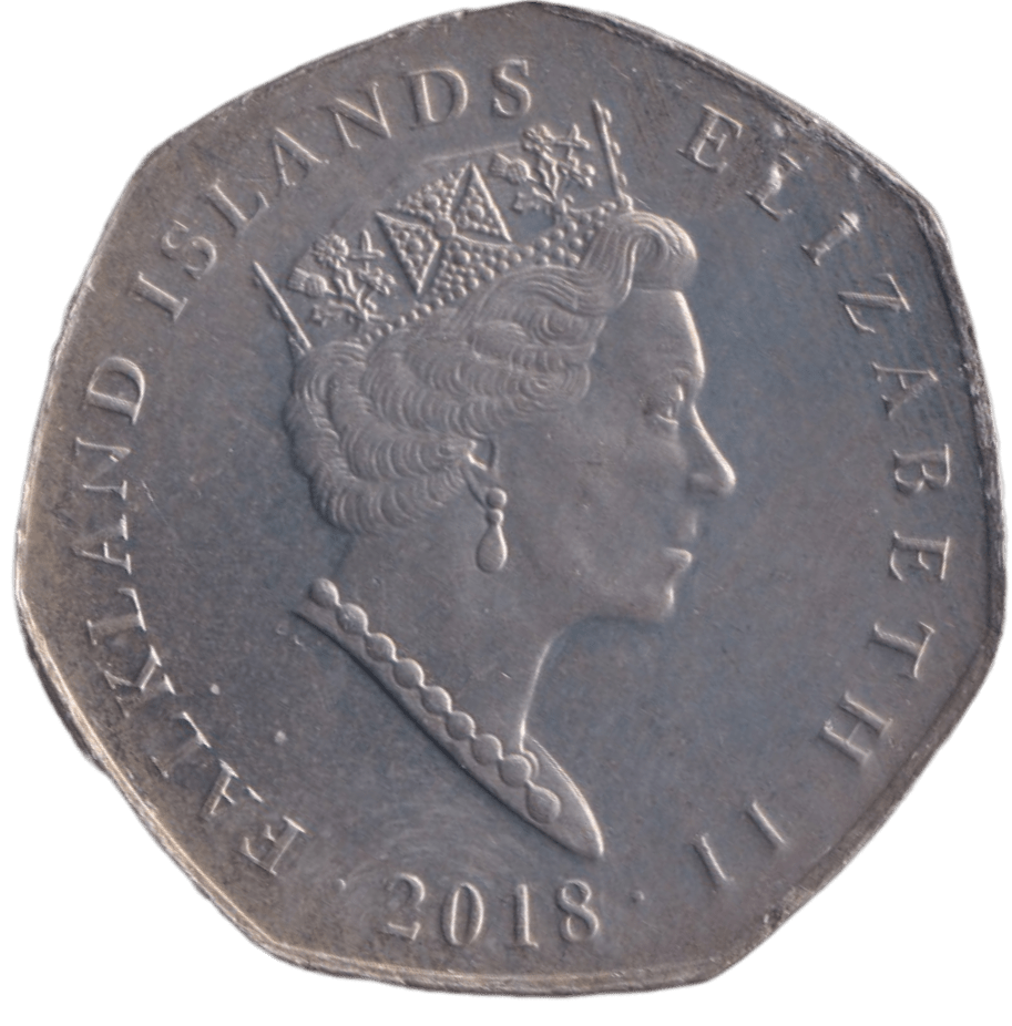 2018 ROCKHOPPER PENGUIN 50P FALKLAND ISLANDS - 50p BU - Cambridgeshire Coins