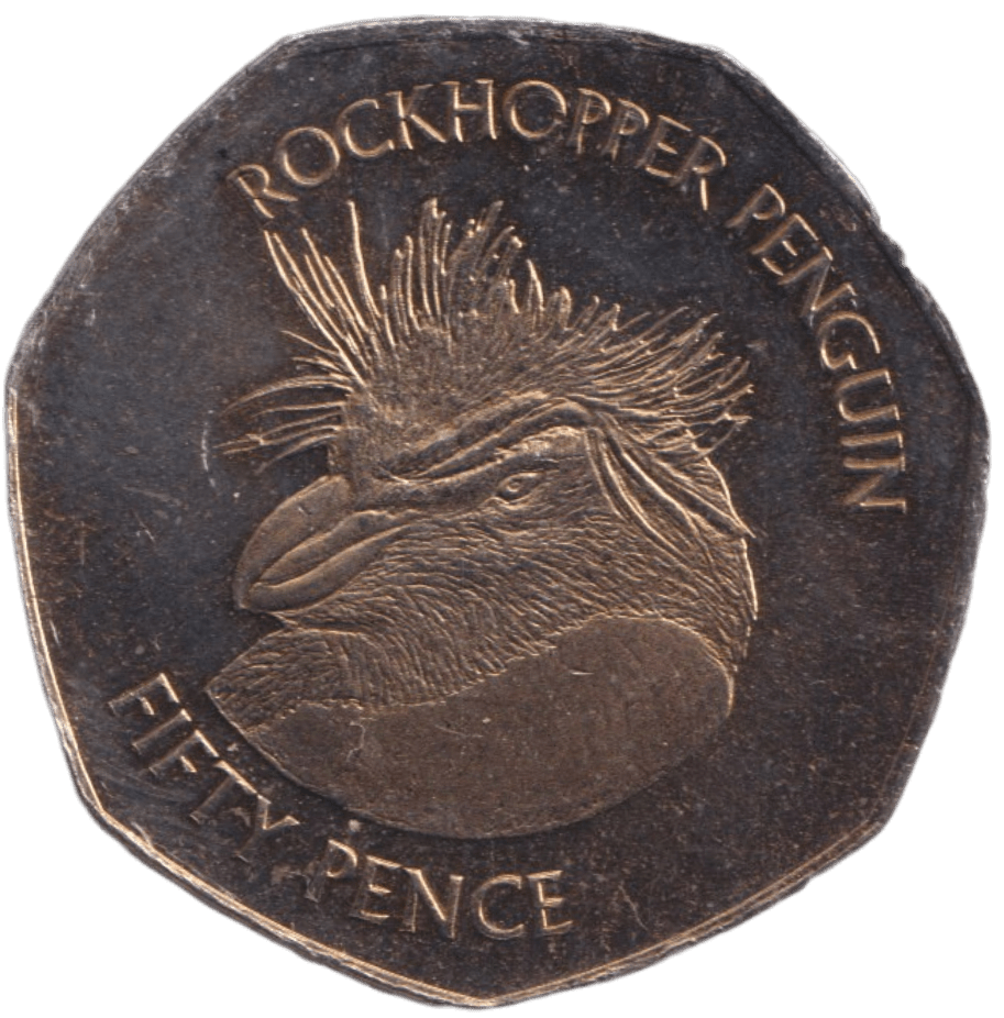 2018 ROCKHOPPER PENGUIN 50P FALKLAND ISLANDS - 50p BU - Cambridgeshire Coins