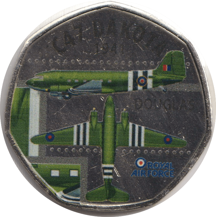 2018 ROYAL AIR FORCE C47 DAKOTA - WORLD COINS - Cambridgeshire Coins
