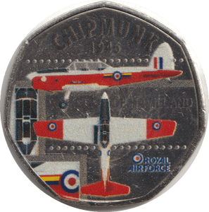 2018 ROYAL AIR FORCE CHIPMUNK 1946 - WORLD COINS - Cambridgeshire Coins