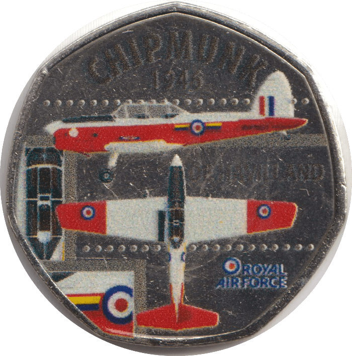 2018 ROYAL AIR FORCE CHIPMUNK 1946 - WORLD COINS - Cambridgeshire Coins