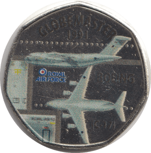 2018 ROYAL AIR FORCE GLOBEMASTER 1991 - WORLD COINS - Cambridgeshire Coins