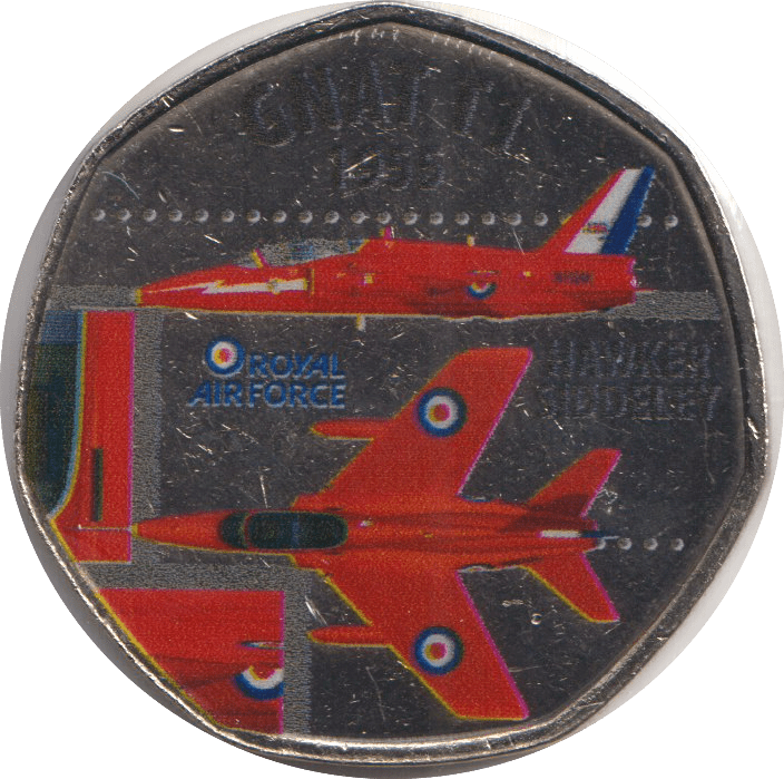 2018 ROYAL AIR FORCE GNAT T1 1955 - WORLD COINS - Cambridgeshire Coins