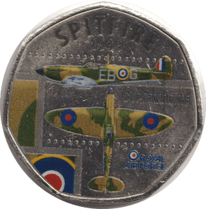 2018 ROYAL AIR FORCE SPITFIRE 1936 - WORLD COINS - Cambridgeshire Coins