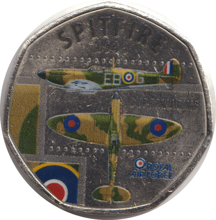 2018 ROYAL AIR FORCE SPITFIRE 1936 - WORLD COINS - Cambridgeshire Coins