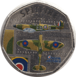 2018 ROYAL AIR FORCE SPITFIRE 1936 - WORLD COINS - Cambridgeshire Coins