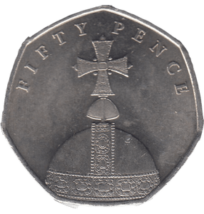 2018 ROYAL ORB 50P ISLE OF MAN - 50P REGIONAL ISSUES - Cambridgeshire Coins