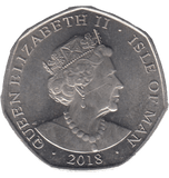 2018 ROYAL ORB 50P ISLE OF MAN - 50P REGIONAL ISSUES - Cambridgeshire Coins