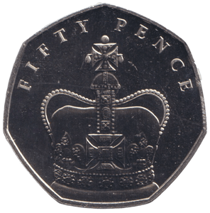 2018 SAPPHIRE JUBILEE 50P ISLE OF MAN ( BU ) - 50P REGIONAL ISSUES - Cambridgeshire Coins