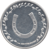2018 SILVER 1oz LUCKY FOUR LEAF MEDAL - WOLRD SILVER COINS - Cambridgeshire Coins
