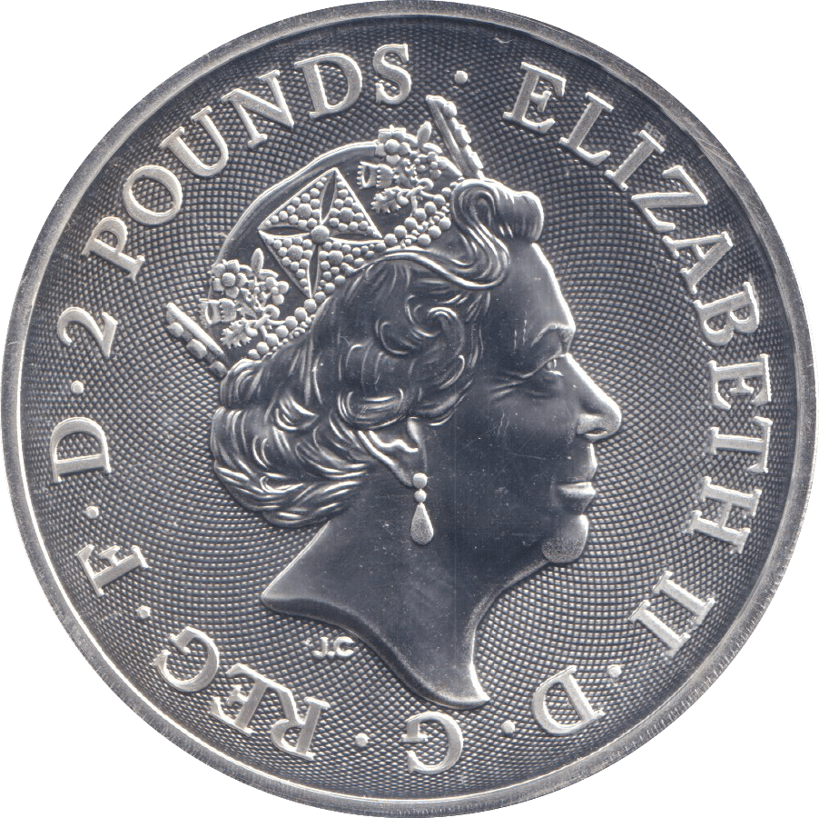 2018 SILVER £2 TRAFALGAR SQUARE - SILVER WORLD COINS - Cambridgeshire Coins