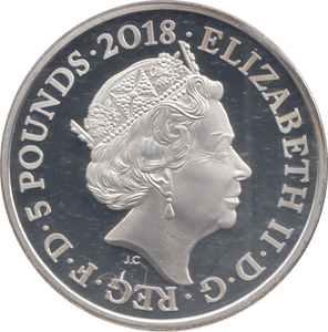 2018 SILVER FIVE POUNDS IMPERIAL WAR MUSEUMS ( PROOF ) - SILVER WORLD COINS - Cambridgeshire Coins