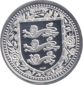 2018 SILVER GIBRALTAR POUND - SILVER WORLD COINS - Cambridgeshire Coins