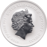 2018 SILVER MARVEL ONE DOLLAR IRON MAN TUVALU - SILVER WORLD COINS - Cambridgeshire Coins