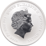 2018 SILVER MARVEL ONE DOLLAR THOR TUVALU - SILVER WORLD COINS - Cambridgeshire Coins