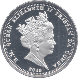 2018 SILVER PLATED CROWN HARRY & MEGHAN ROYAL WEDDING COMMEMORATIVE COIN - WORLD COINS - Cambridgeshire Coins