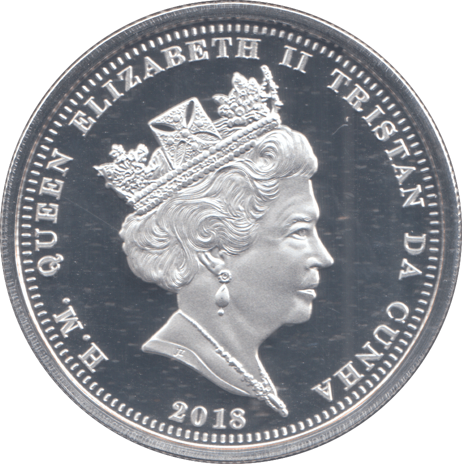 2018 SILVER PLATED CROWN HARRY & MEGHAN ROYAL WEDDING COMMEMORATIVE COIN - WORLD COINS - Cambridgeshire Coins