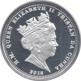 2018 SILVER PLATED CROWN HARRY & MEGHAN ROYAL WEDDING COMMEMORATIVE COIN - WORLD COINS - Cambridgeshire Coins