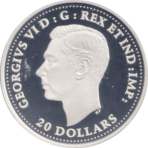 2018 SILVER PROOF 20 DOLLAR CANADA - SILVER WORLD COINS - Cambridgeshire Coins