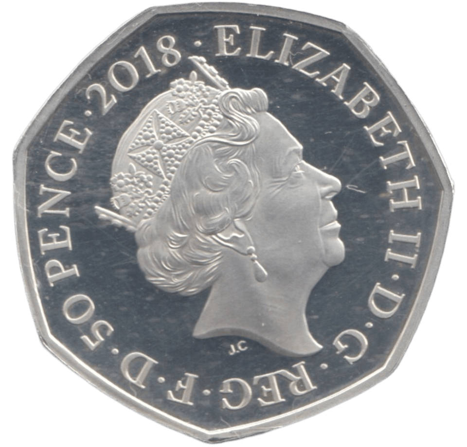 2018 SILVER PROOF 50 P REPRESENTATION OF PEOPLE ACT - 50P Silver Proof - Cambridgeshire Coins