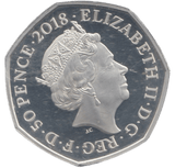 2018 SILVER PROOF 50 P REPRESENTATION OF PEOPLE ACT - 50P Silver Proof - Cambridgeshire Coins