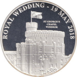 2018 SILVER PROOF CROWN ROYAL WEDDING - SILVER WORLD COINS - Cambridgeshire Coins