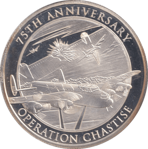 2018 SILVER PROOF FIVE POUNDS OPERATION CHASTISE - £5 Silver Proof - Cambridgeshire Coins