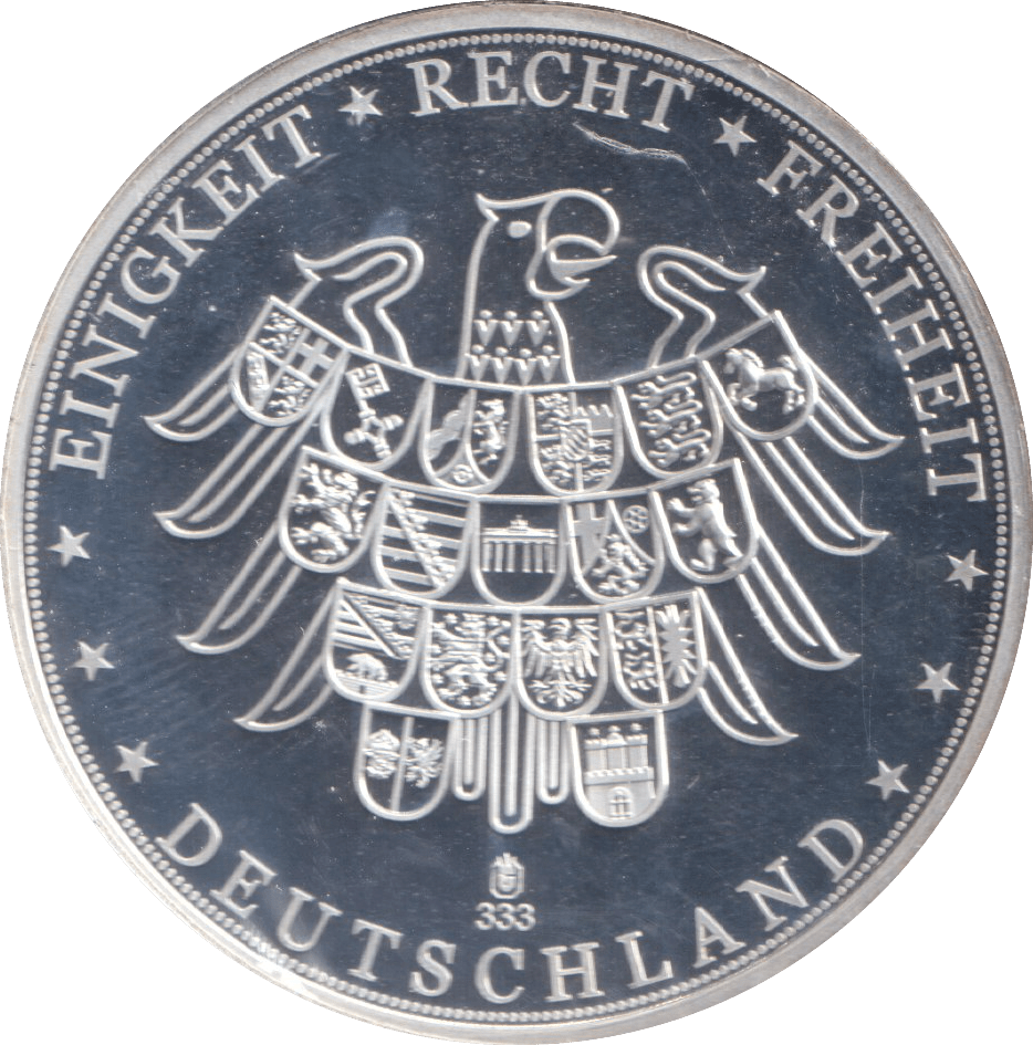 2018 SILVER PROOF GERMANY MEDALLION CHANCELLOR HELMUT SCHMIDT - WORLD COINS - Cambridgeshire Coins