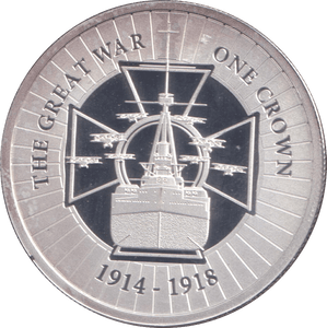 2018 SILVER PROOF GIBRALTAR ONE CROWN - MEDALS & MEDALLIONS - Cambridgeshire Coins