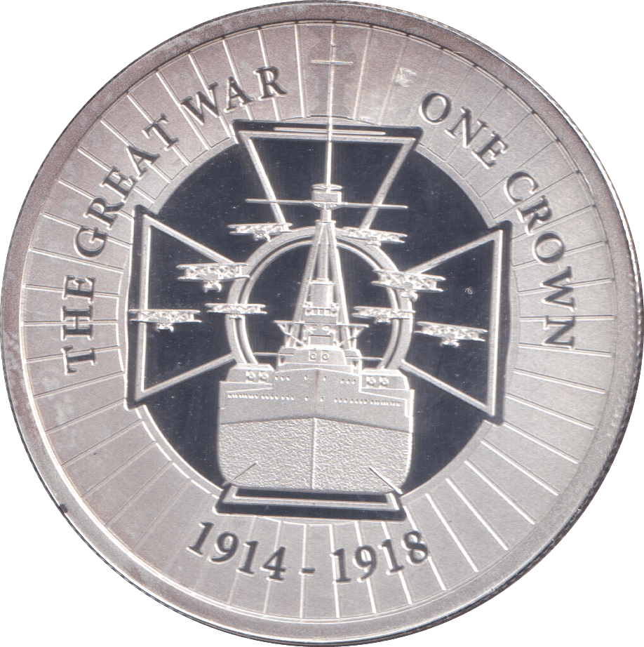 2018 SILVER PROOF GIBRALTAR ONE CROWN - MEDALS & MEDALLIONS - Cambridgeshire Coins