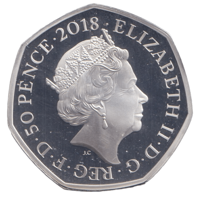 2018 SILVER PROOF MRS TITTLEMOUSE 50P - 50P Silver Proof - Cambridgeshire Coins