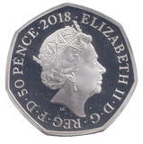 2018 SILVER PROOF MRS TITTLEMOUSE 50P - 50P Silver Proof - Cambridgeshire Coins