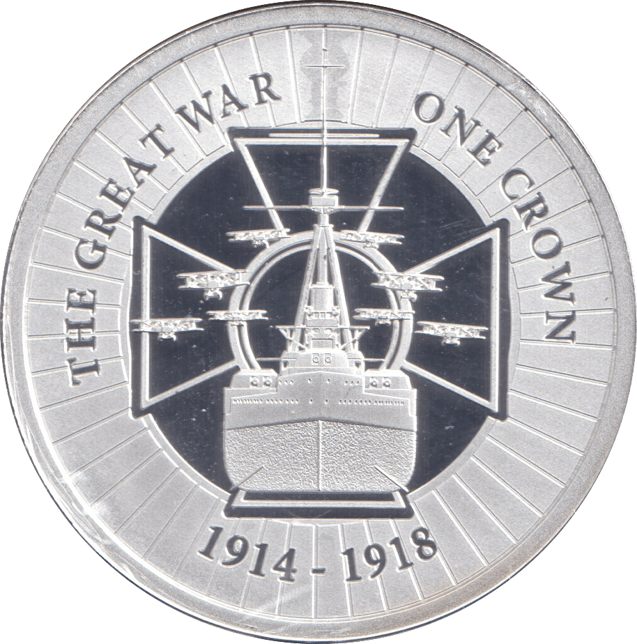 2018 SILVER PROOF ONE CROWN GIBRALTAR - SILVER WORLD COINS - Cambridgeshire Coins