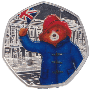 2018 SILVER PROOF PADDINGTON AT BUCKINGHAM PALACE 50P - 50P Silver Proof - Cambridgeshire Coins