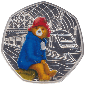 2018 SILVER PROOF PADDINGTON AT STATION 50P - 50P Silver Proof - Cambridgeshire Coins