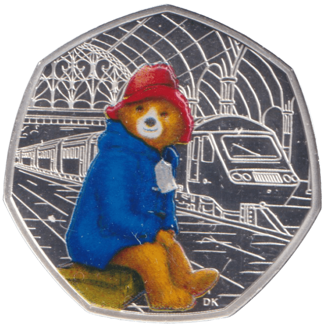 2018 SILVER PROOF PADDINGTON AT STATION 50P - 50P Silver Proof - Cambridgeshire Coins