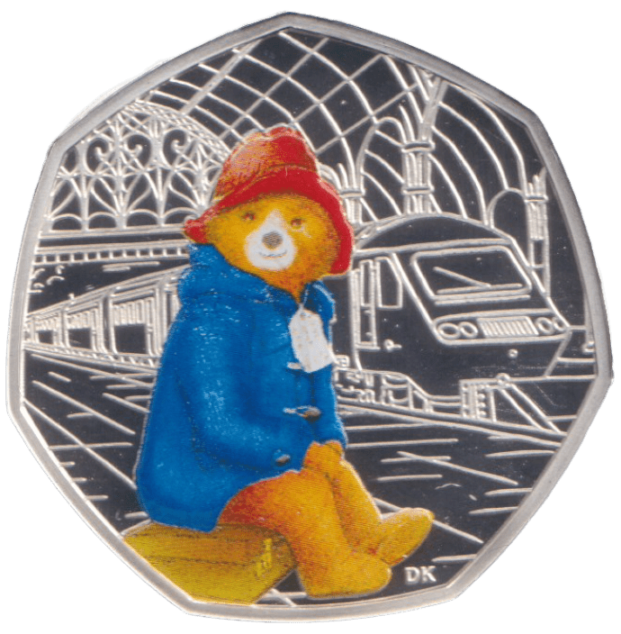 2018 SILVER PROOF PADDINGTON AT STATION FIFTY PENCE - 50P Silver Proof - Cambridgeshire Coins