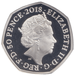 2018 SILVER PROOF PADDINGTON AT STATION FIFTY PENCE - 50P Silver Proof - Cambridgeshire Coins