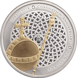 2018 SILVER PROOF PLATED FIVE POUND TRISTAN DA CUNHA - WORLD COINS - Cambridgeshire Coins