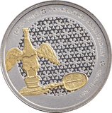 2018 SILVER PROOF PLATED ONE CROWN TRISTAN DA CUNHA - WORLD COINS - Cambridgeshire Coins