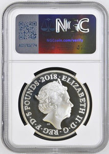 2018 SILVER PROOF PORTRAIT OF BRIGHTON ( NGC ) PF 68 ULTRA CAMEO - NGC SILVER COINS - Cambridgeshire Coins