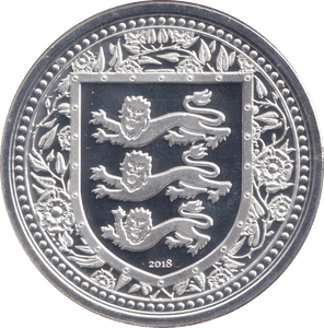 2018 SILVER PROOF POUND GIBRALTAR - SILVER WORLD COINS - Cambridgeshire Coins
